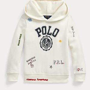 Size 6 girls Polo Ralph Lauren hooded sweatshirt